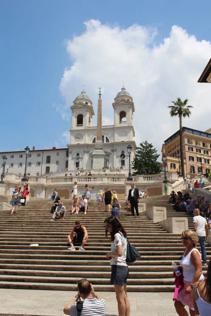 Photo of the Spanish steps