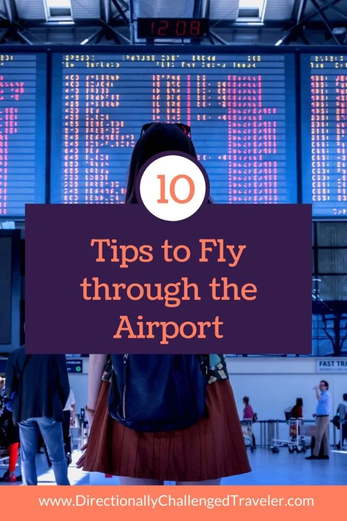10 tips to get through the airport quickly