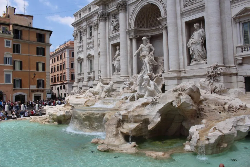 The Trevi Fountain should be visited during the day and at night (it lights up!). You may walk nearby a couple of times during your 3 days in Rome as it's pretty centrally located.