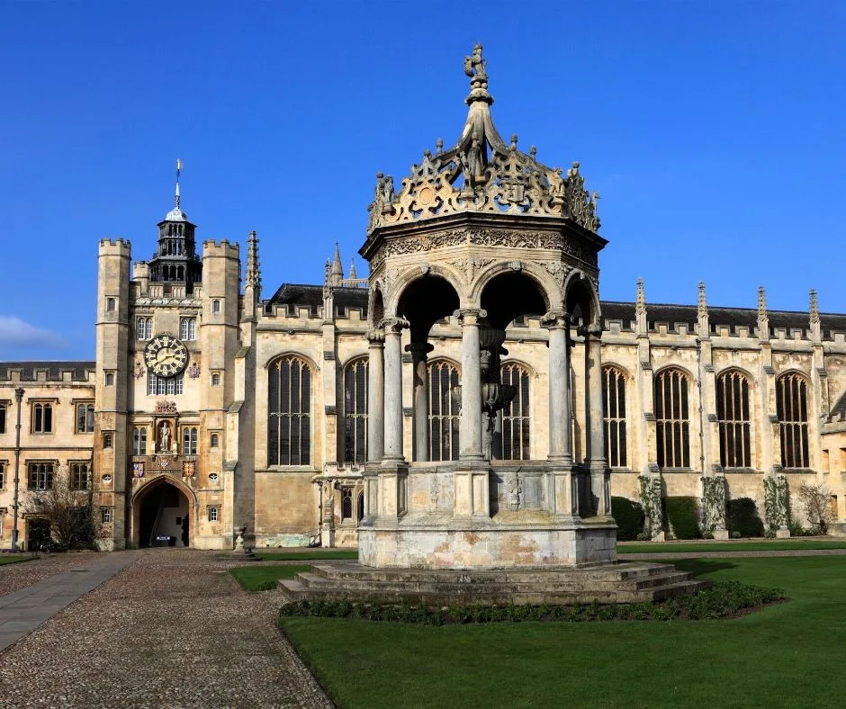 Beautiful architecture of Trinity College