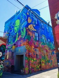 Toront's Graffi Alley is one of the highlights you'll see here.  One of the best weekend getaways on the east coast. 