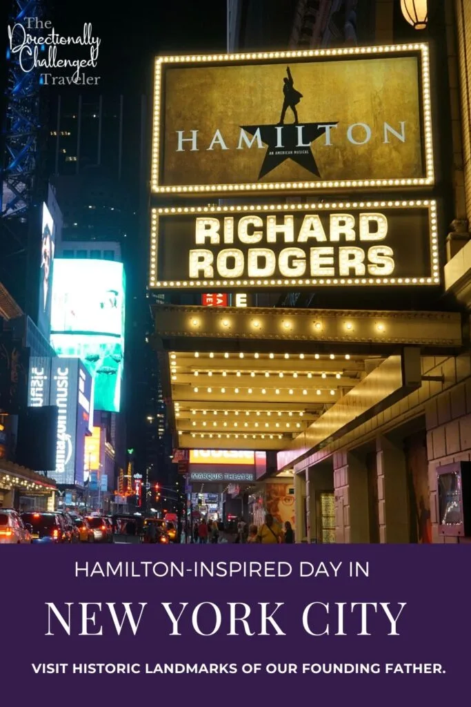 Alexander Hamilton's New York City Itinerary