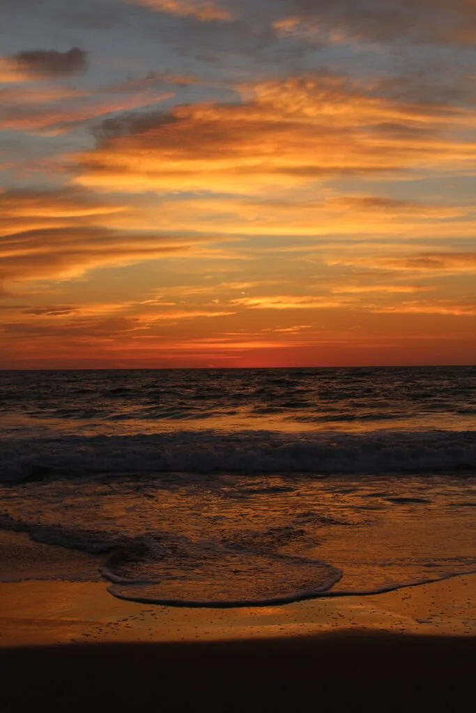 The sunrises in the Outer Banks vary day to day and are stunning. 