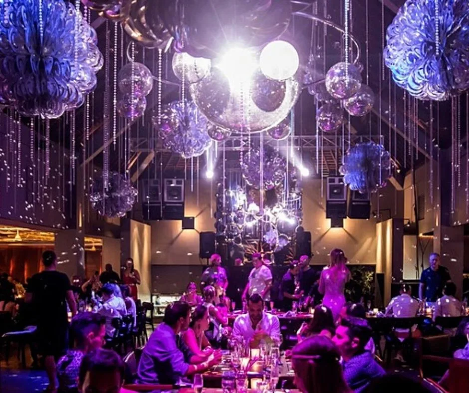 The incredible decorations in a restaurant make Bali one of the most unique places to celebrate NYE in the world. 