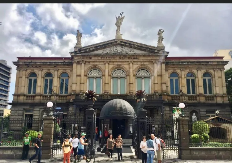 Experience a show at the National Theatre is one of the best things to do in San Jose, Costa Rica.
