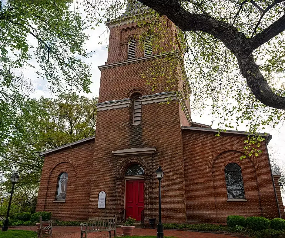 St. Anne's Church in Annapolis, Maryland.
