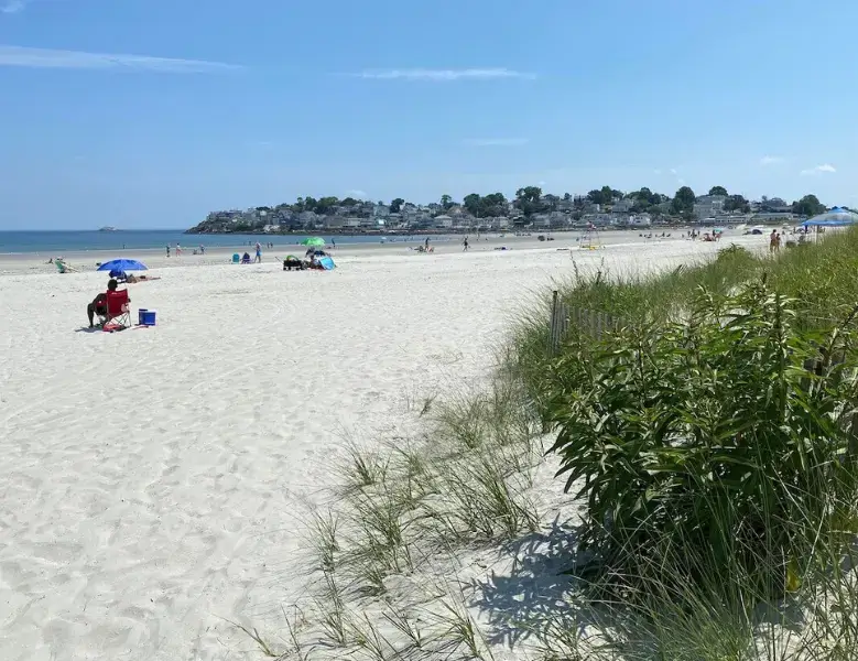 Nahant Beach is one of the best beaches on the east coast USA. 