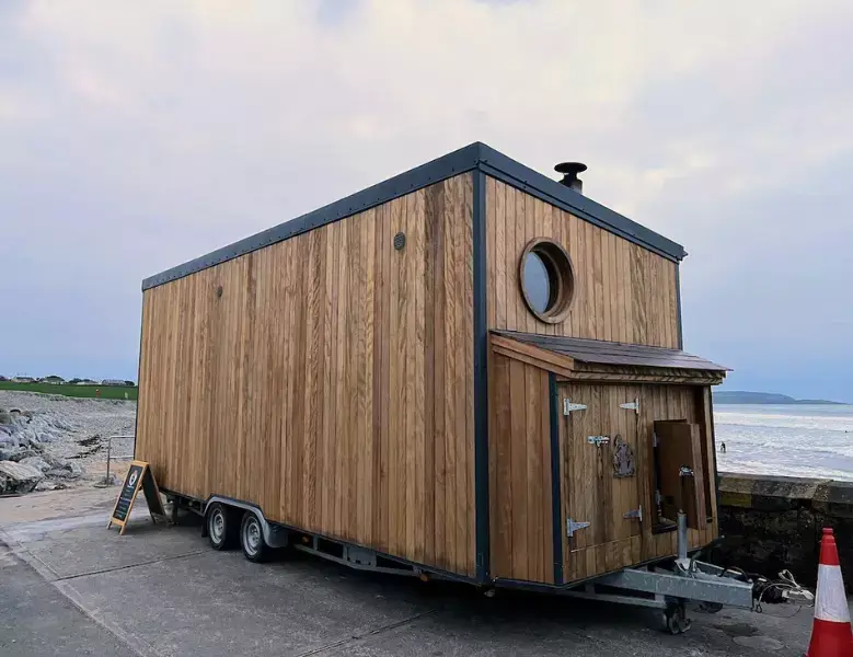 A sauna is one of the best things to do in Ireland in Autumn. 