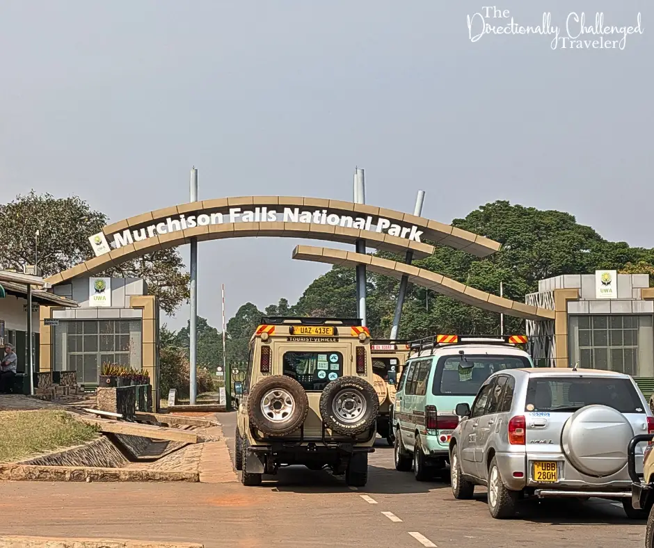 Murchison Falls Welcome Sign
