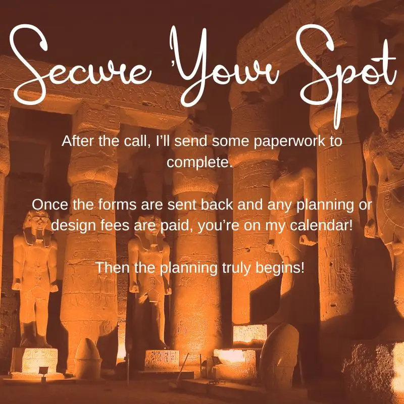 Step 2: Secure Your Spot