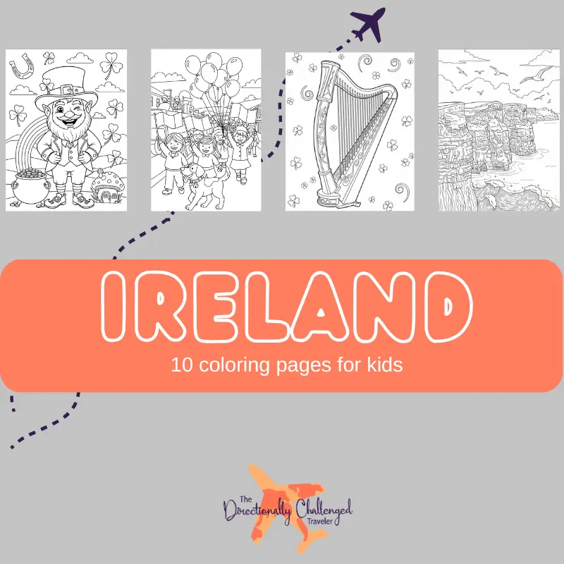 Ireland Coloring Book