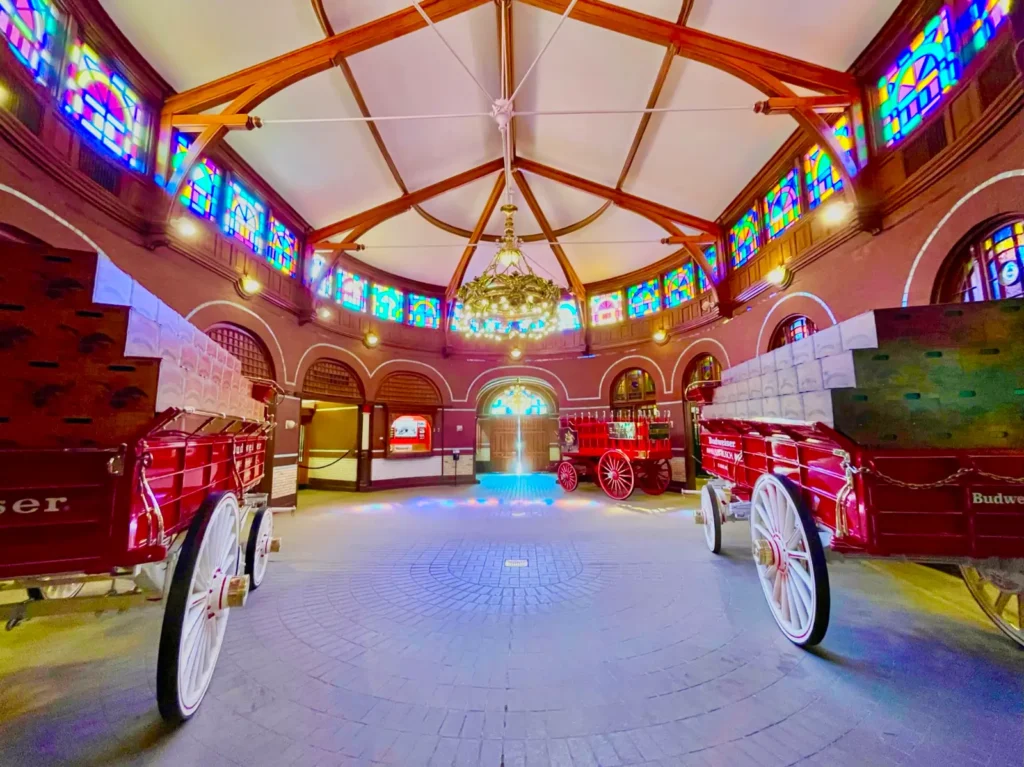 The original 1885 Clydesdale Stable. 