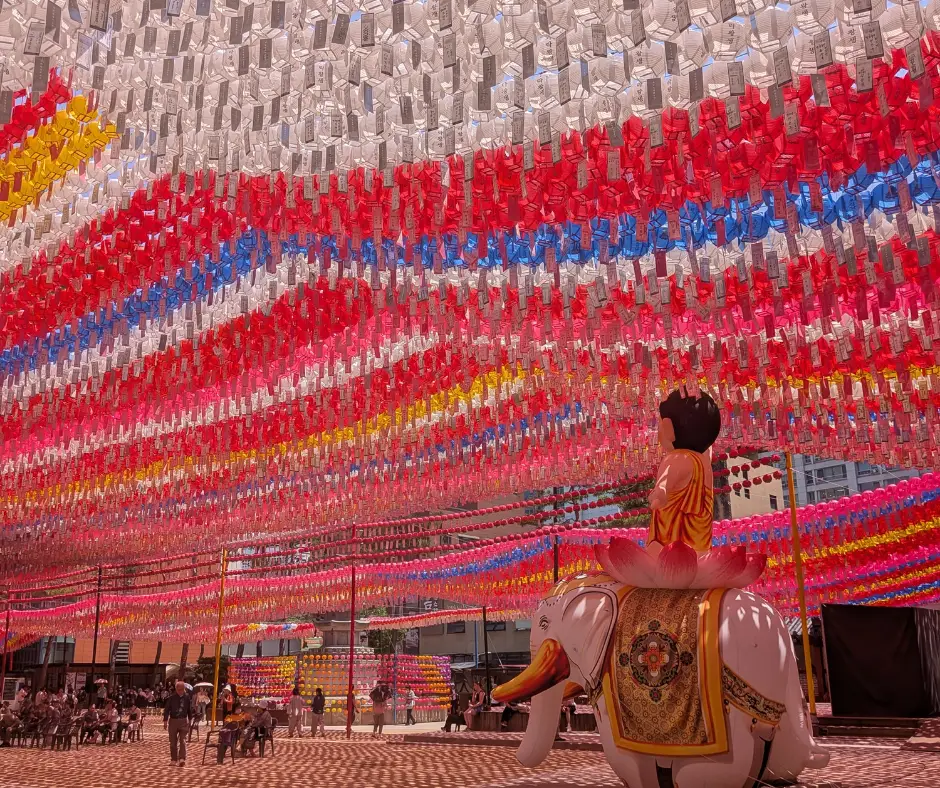 Joygesa Temple in Seoul. 