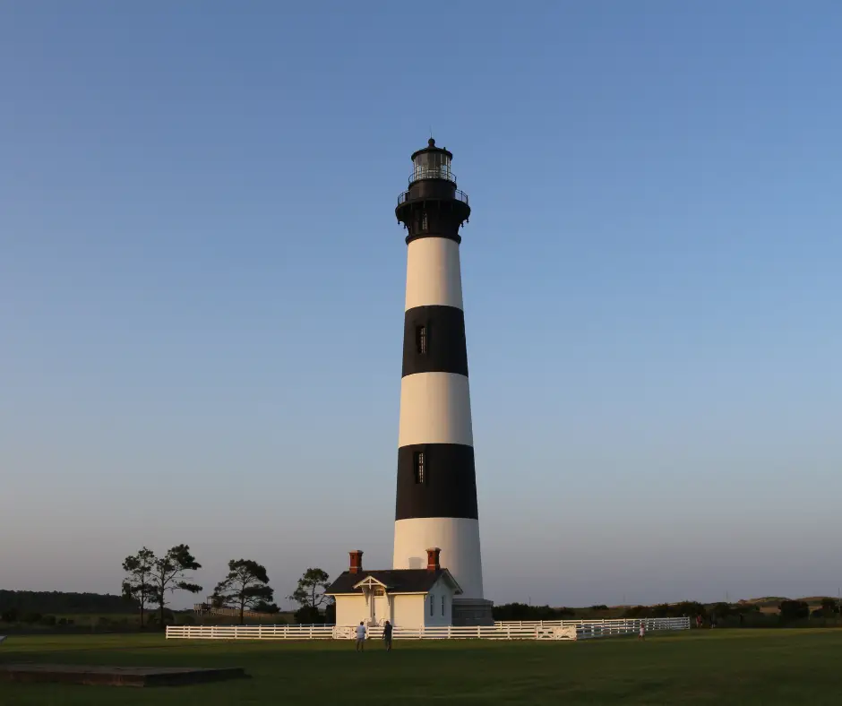 Bodie Lighthouse in the Outer Banks. 