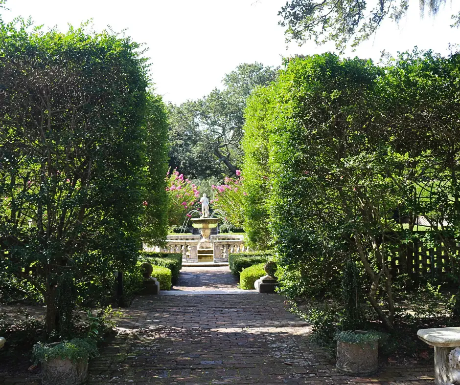 The Elizabethan Gardens near outer Banks