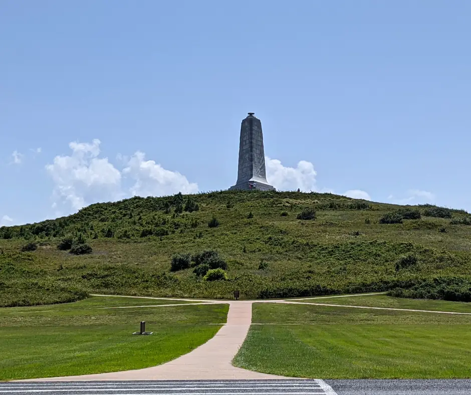 Visiting the flight memorial in Kill Devil Hills is one of the best things to do in the Outer Banks. 