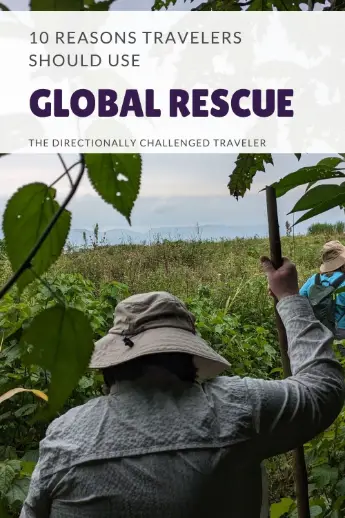Reasons travelers should use global rescue