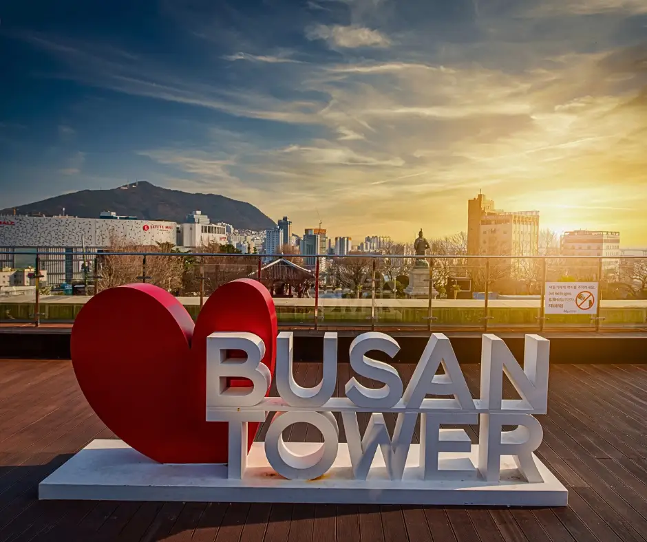 Busan Tower in Busan, Korea. Photo by DepositPhotos.