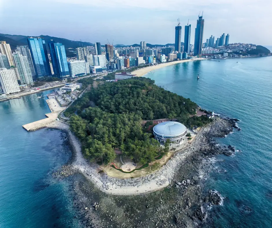 Dongbaekseom Island Busan. Photo by Deposit Photos.