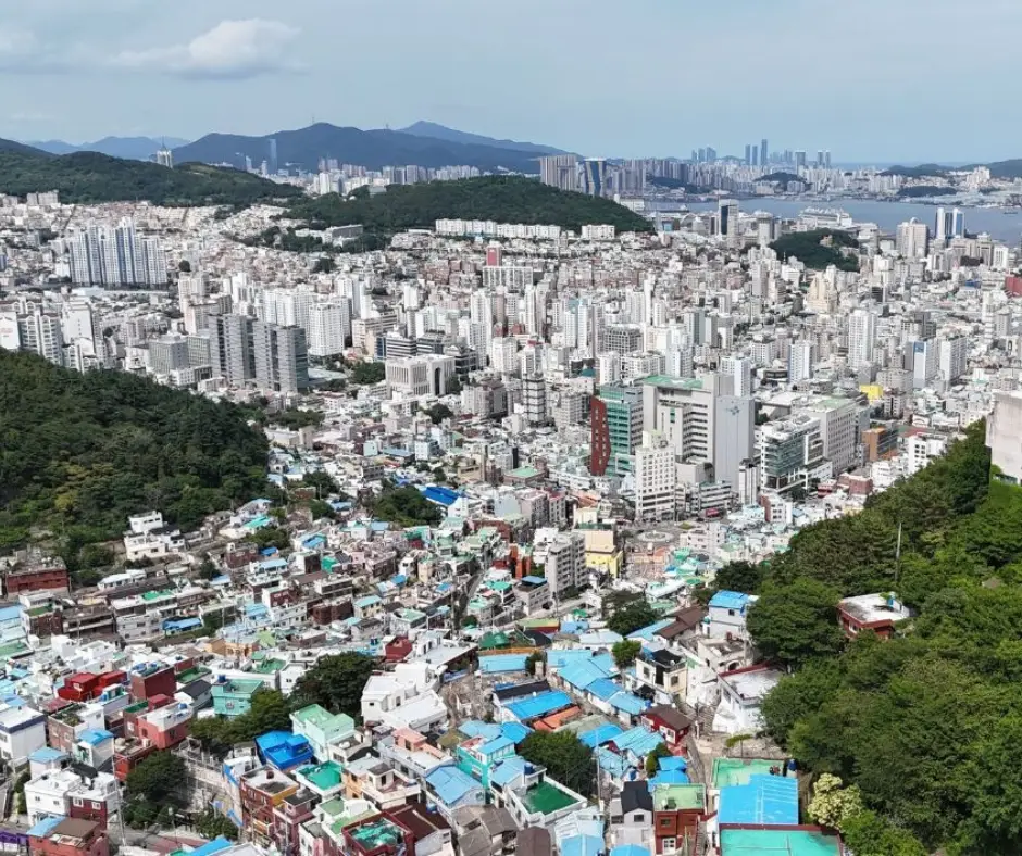 Drone of Gamcheon Culture Village Busan