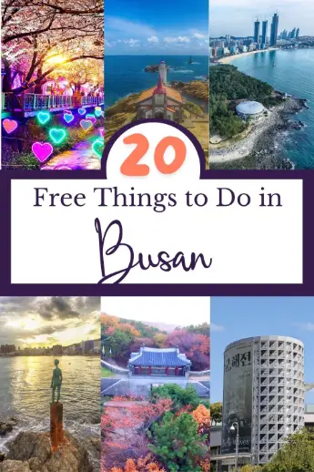 Free Things to Do in Busan, South Korea